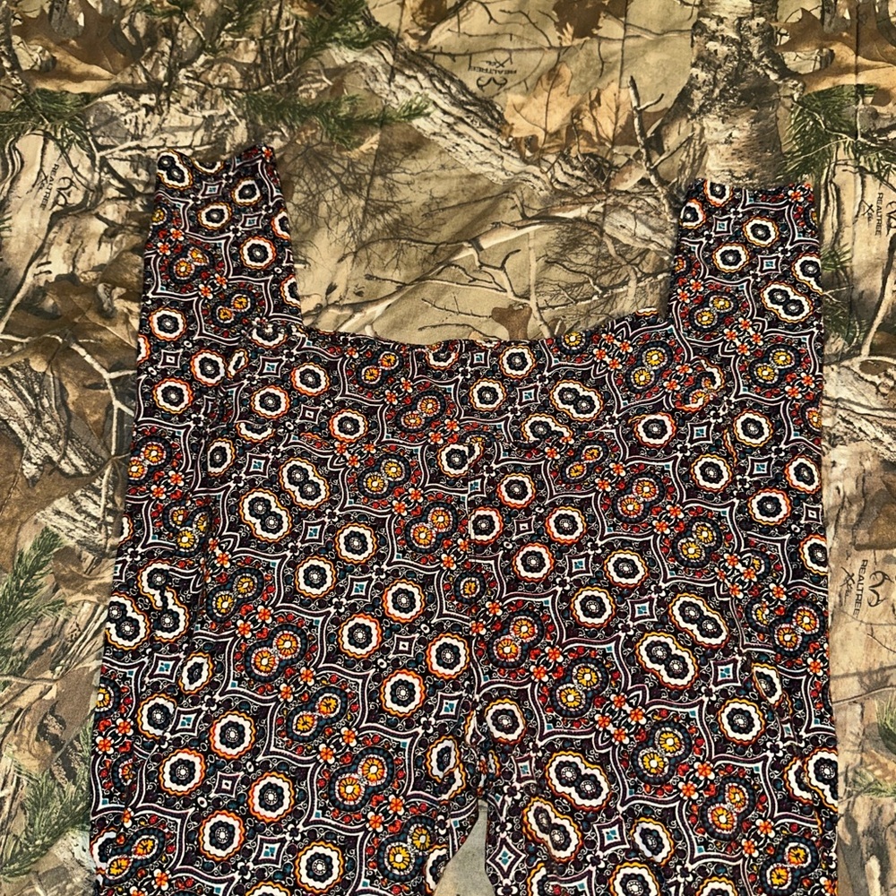 LuLaRoe Multicolor Geometric Pants